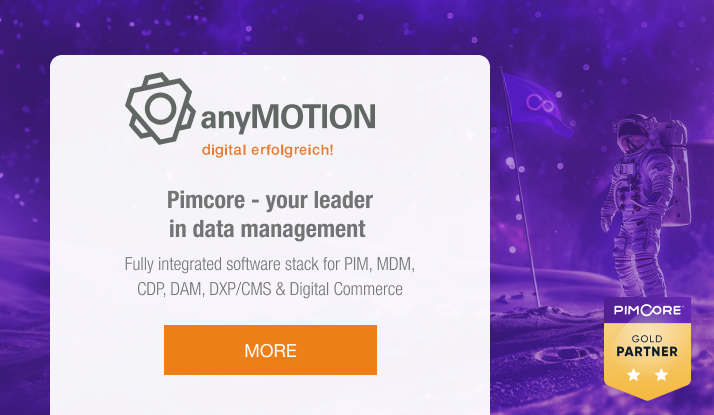 anyMOTION Pimcore Gold Partner